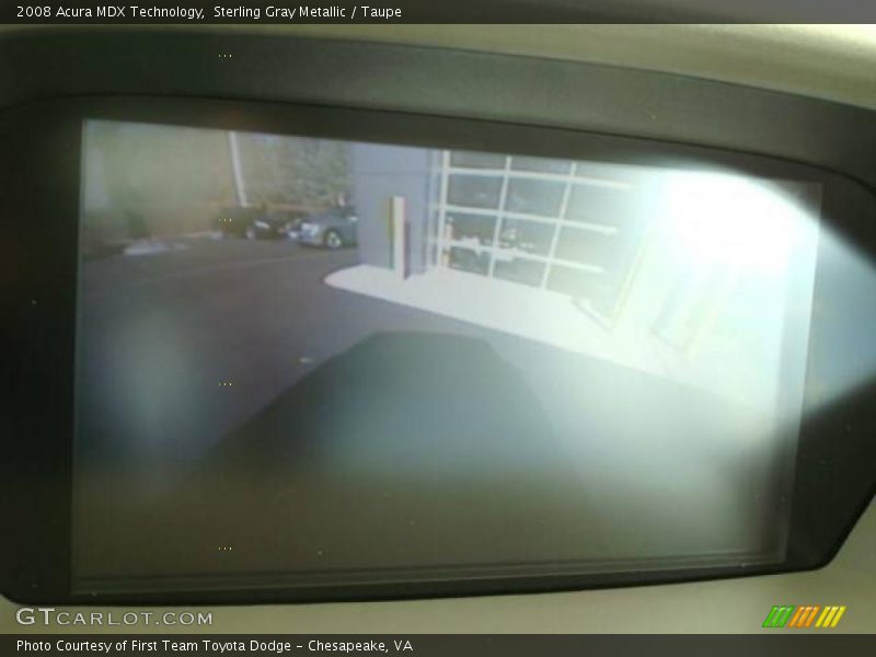 Sterling Gray Metallic / Taupe 2008 Acura MDX Technology