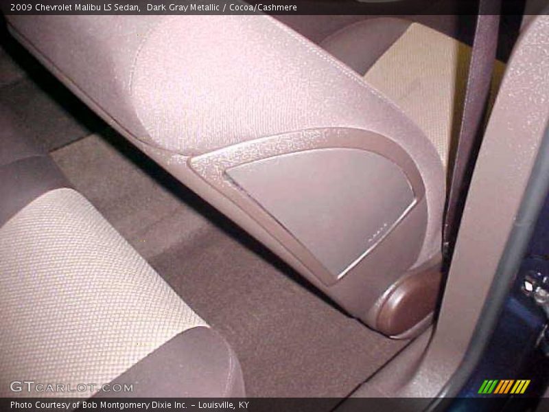 Dark Gray Metallic / Cocoa/Cashmere 2009 Chevrolet Malibu LS Sedan