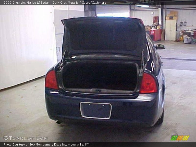 Dark Gray Metallic / Cocoa/Cashmere 2009 Chevrolet Malibu LS Sedan