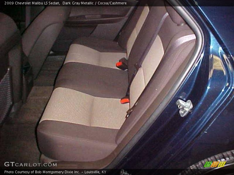 Dark Gray Metallic / Cocoa/Cashmere 2009 Chevrolet Malibu LS Sedan