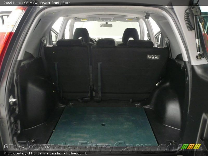 Pewter Pearl / Black 2006 Honda CR-V EX