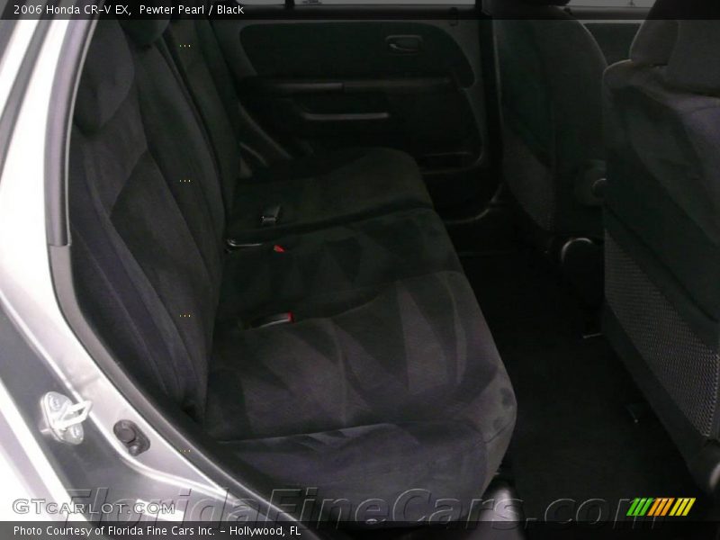 Pewter Pearl / Black 2006 Honda CR-V EX