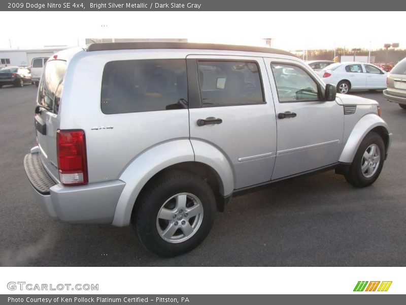 Bright Silver Metallic / Dark Slate Gray 2009 Dodge Nitro SE 4x4