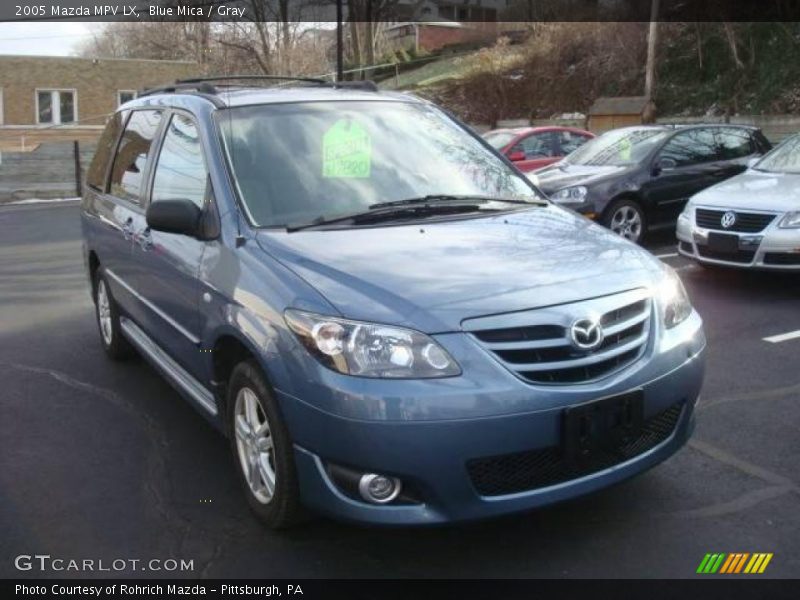 Blue Mica / Gray 2005 Mazda MPV LX