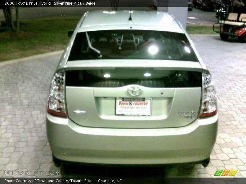 Silver Pine Mica / Beige 2006 Toyota Prius Hybrid
