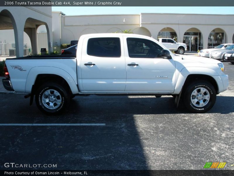 Super White / Graphite Gray 2006 Toyota Tacoma Double Cab 4x4