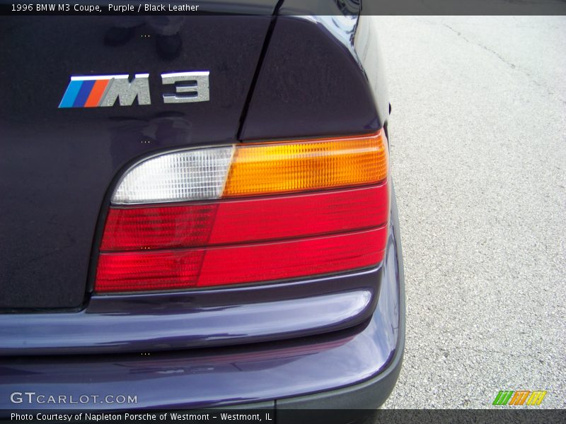 Purple / Black Leather 1996 BMW M3 Coupe