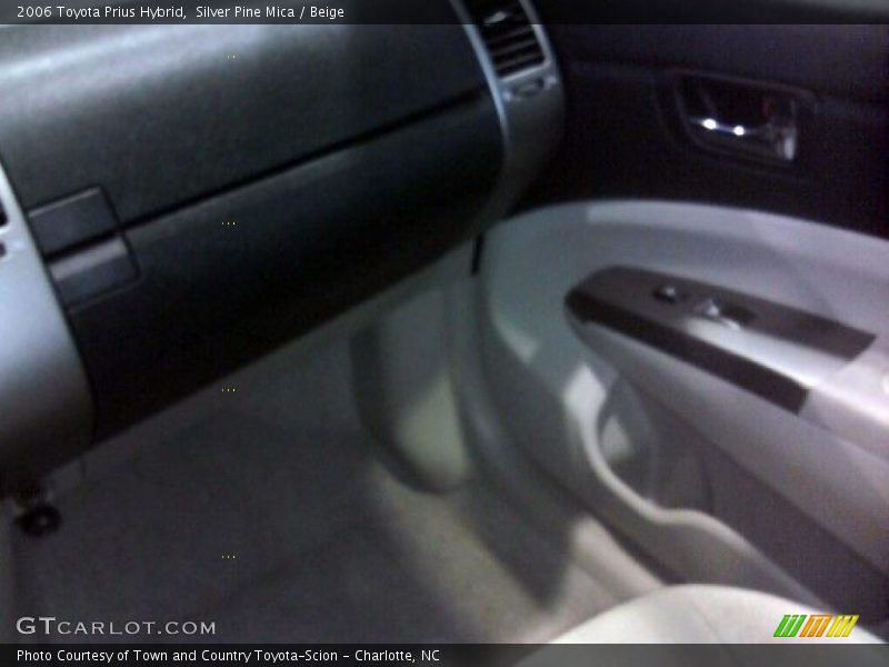 Silver Pine Mica / Beige 2006 Toyota Prius Hybrid