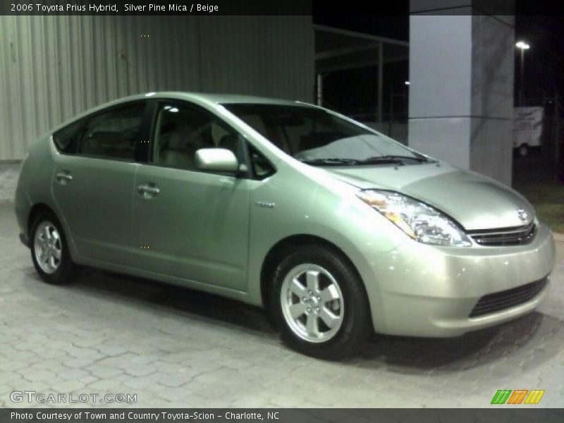 Silver Pine Mica / Beige 2006 Toyota Prius Hybrid