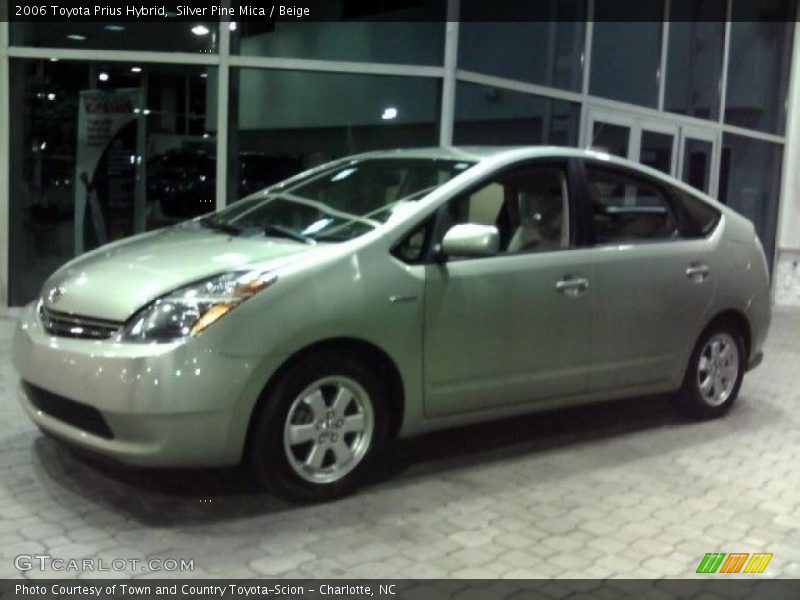 Silver Pine Mica / Beige 2006 Toyota Prius Hybrid