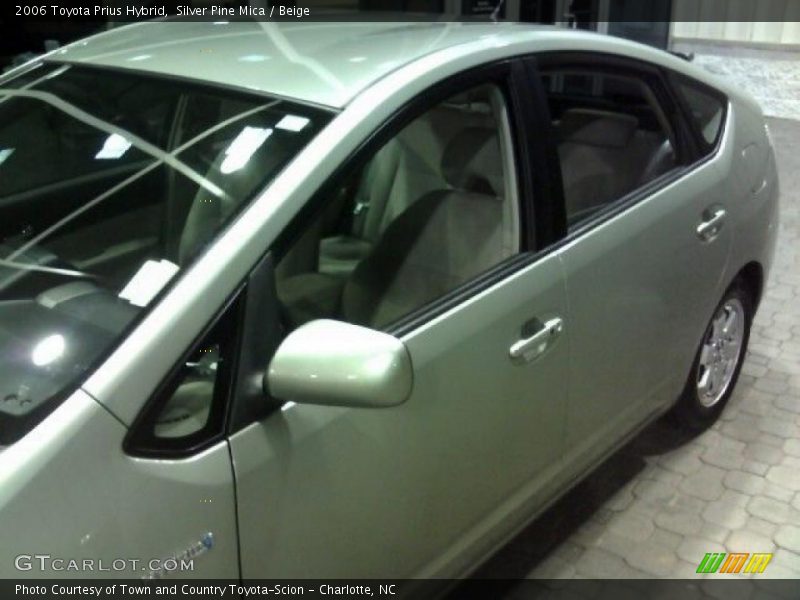 Silver Pine Mica / Beige 2006 Toyota Prius Hybrid