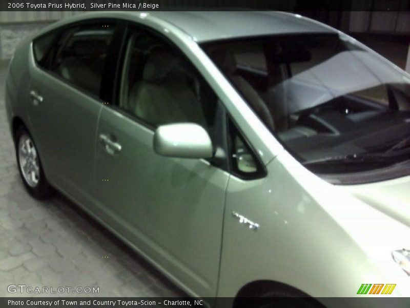 Silver Pine Mica / Beige 2006 Toyota Prius Hybrid