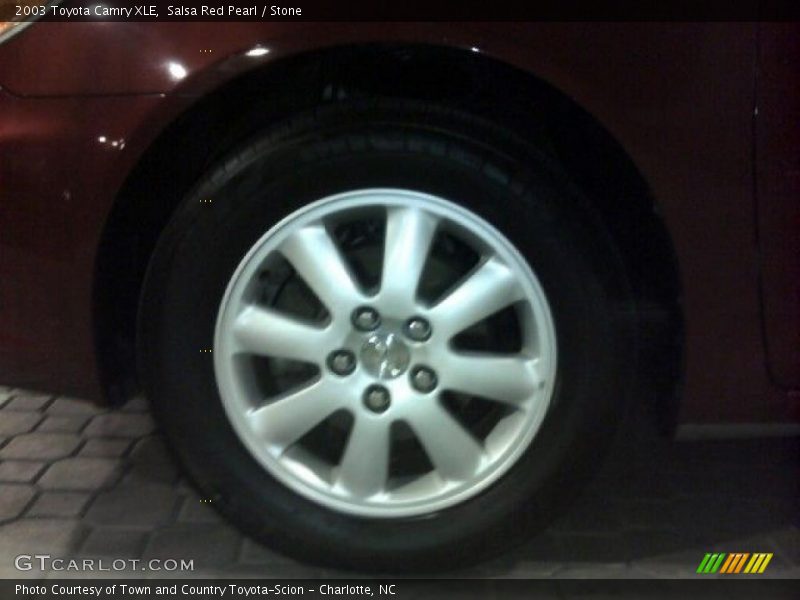 Salsa Red Pearl / Stone 2003 Toyota Camry XLE