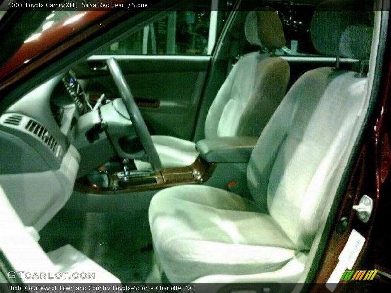 Salsa Red Pearl / Stone 2003 Toyota Camry XLE