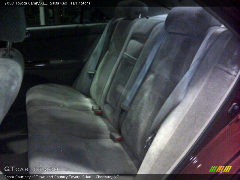 Salsa Red Pearl / Stone 2003 Toyota Camry XLE