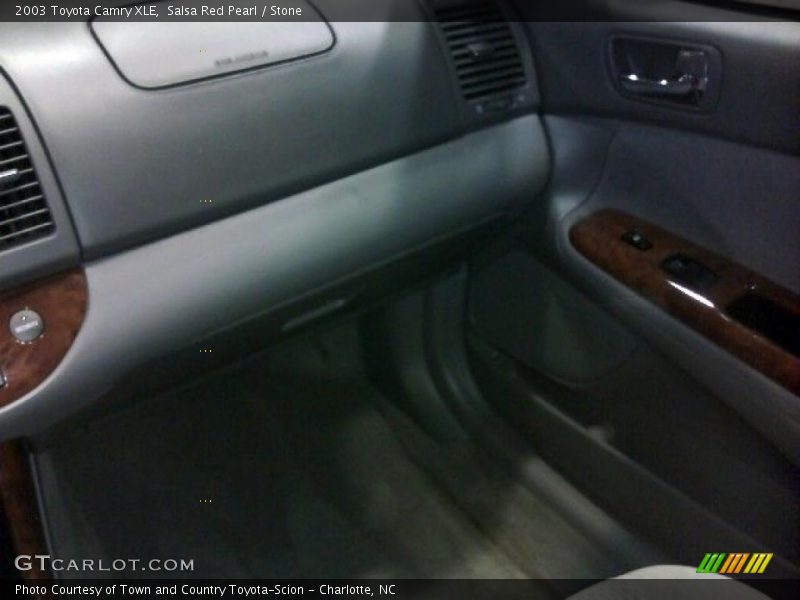 Salsa Red Pearl / Stone 2003 Toyota Camry XLE