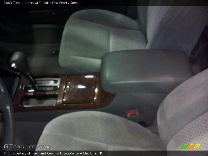 Salsa Red Pearl / Stone 2003 Toyota Camry XLE