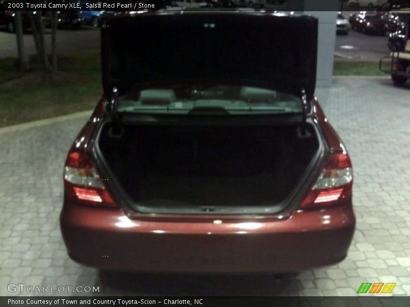 Salsa Red Pearl / Stone 2003 Toyota Camry XLE