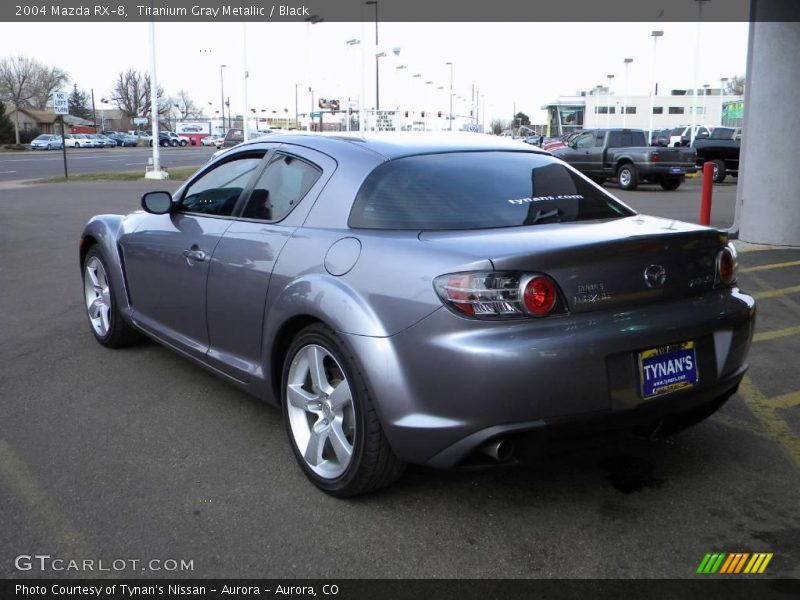 Titanium Gray Metallic / Black 2004 Mazda RX-8
