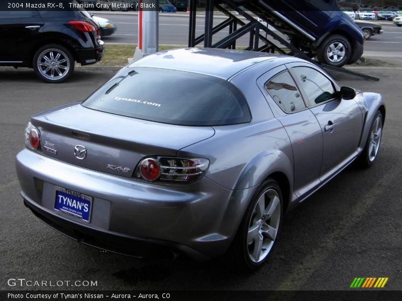 Titanium Gray Metallic / Black 2004 Mazda RX-8