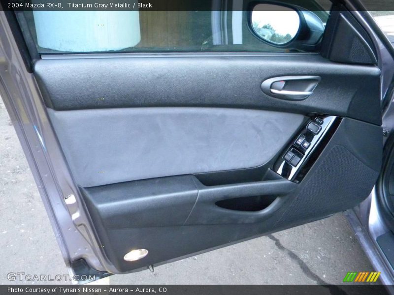 Titanium Gray Metallic / Black 2004 Mazda RX-8
