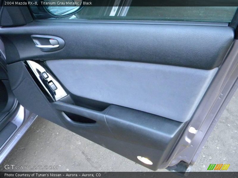 Titanium Gray Metallic / Black 2004 Mazda RX-8