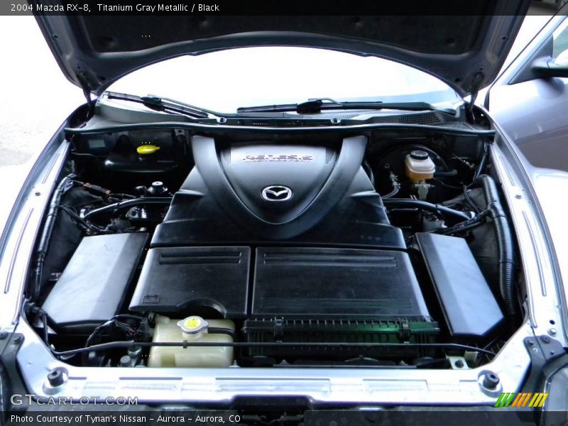 Titanium Gray Metallic / Black 2004 Mazda RX-8