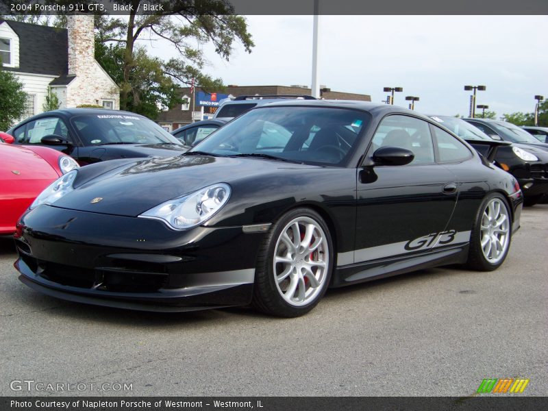 Black / Black 2004 Porsche 911 GT3