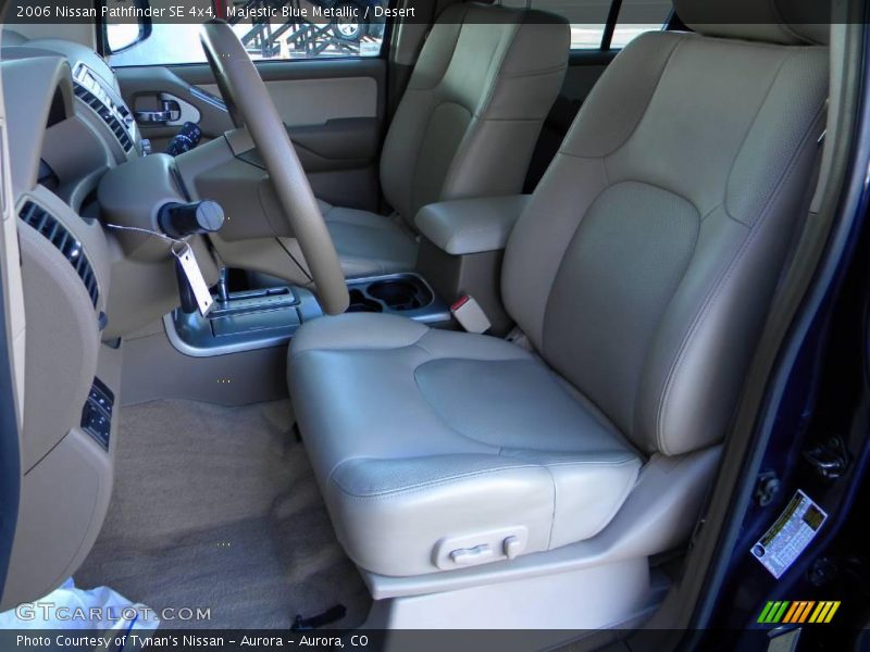 Majestic Blue Metallic / Desert 2006 Nissan Pathfinder SE 4x4