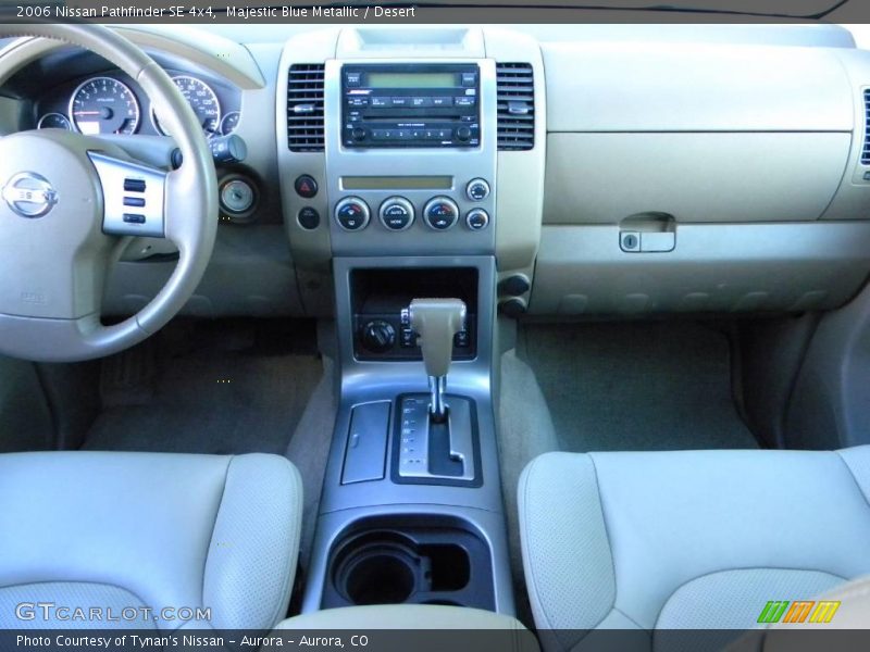 Majestic Blue Metallic / Desert 2006 Nissan Pathfinder SE 4x4