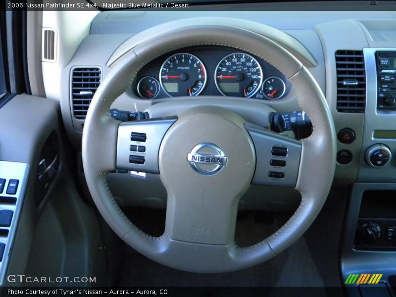 Majestic Blue Metallic / Desert 2006 Nissan Pathfinder SE 4x4