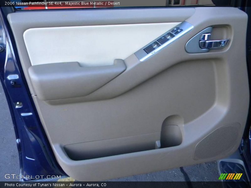 Majestic Blue Metallic / Desert 2006 Nissan Pathfinder SE 4x4