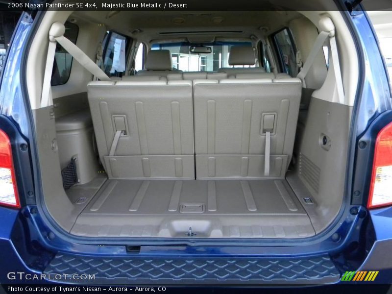 Majestic Blue Metallic / Desert 2006 Nissan Pathfinder SE 4x4