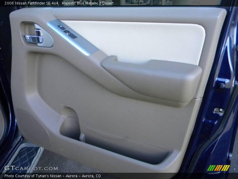 Majestic Blue Metallic / Desert 2006 Nissan Pathfinder SE 4x4