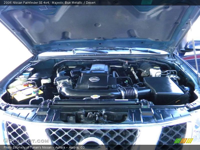 Majestic Blue Metallic / Desert 2006 Nissan Pathfinder SE 4x4