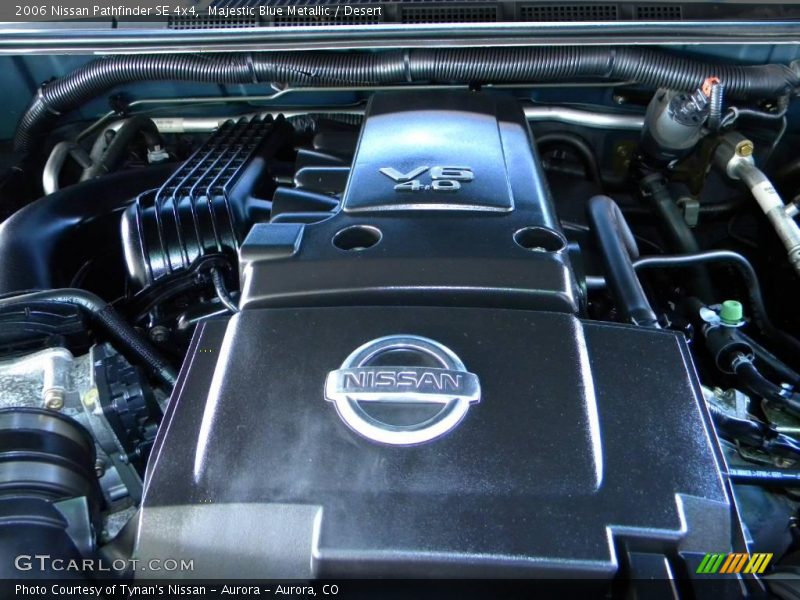 Majestic Blue Metallic / Desert 2006 Nissan Pathfinder SE 4x4