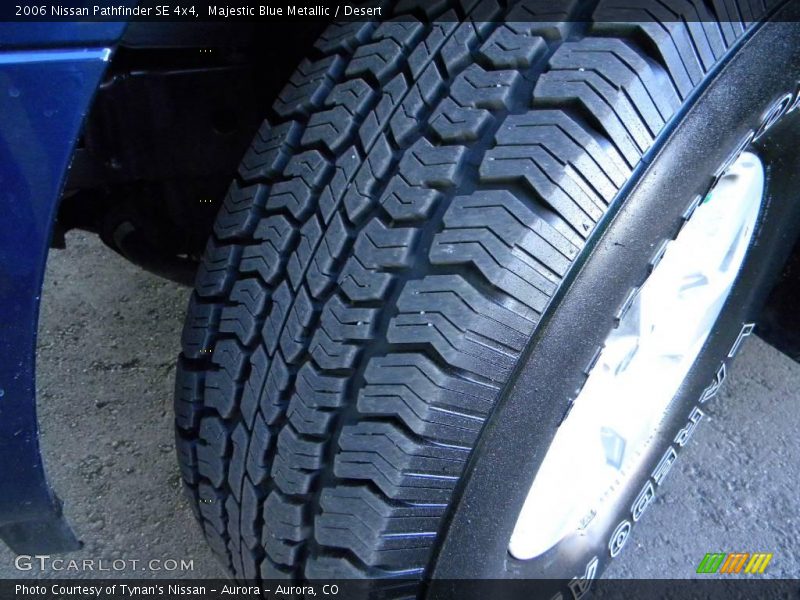 Majestic Blue Metallic / Desert 2006 Nissan Pathfinder SE 4x4