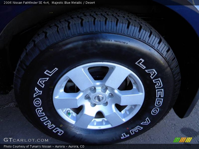 Majestic Blue Metallic / Desert 2006 Nissan Pathfinder SE 4x4
