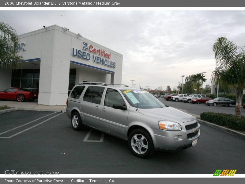 Silverstone Metallic / Medium Gray 2006 Chevrolet Uplander LT