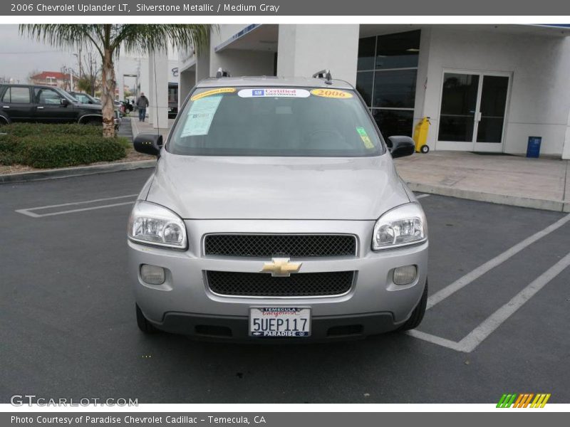 Silverstone Metallic / Medium Gray 2006 Chevrolet Uplander LT