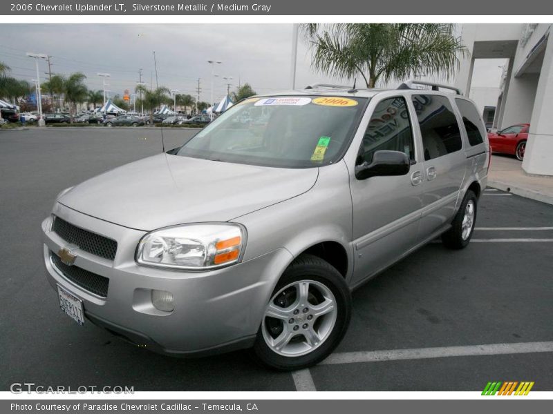 Silverstone Metallic / Medium Gray 2006 Chevrolet Uplander LT