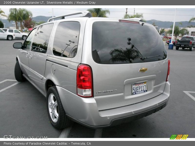 Silverstone Metallic / Medium Gray 2006 Chevrolet Uplander LT