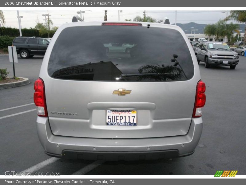 Silverstone Metallic / Medium Gray 2006 Chevrolet Uplander LT