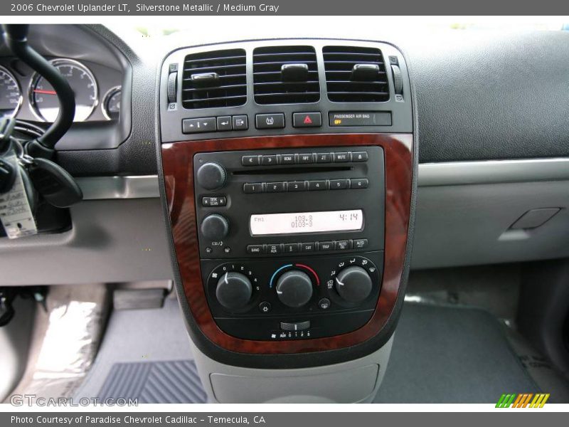 Silverstone Metallic / Medium Gray 2006 Chevrolet Uplander LT