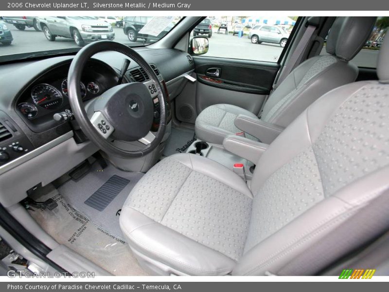 Silverstone Metallic / Medium Gray 2006 Chevrolet Uplander LT