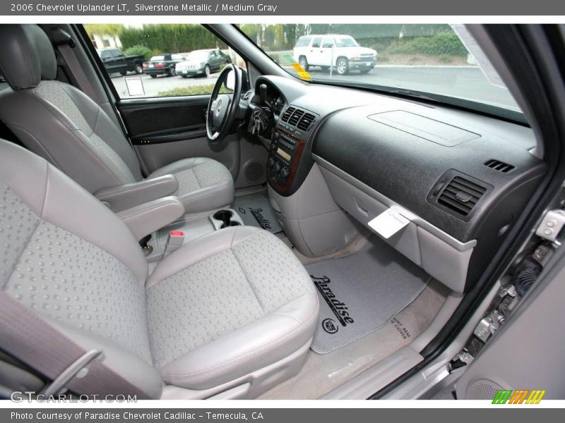 Silverstone Metallic / Medium Gray 2006 Chevrolet Uplander LT