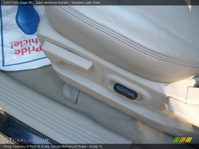 Dark Amethyst Metallic / Medium Light Stone 2007 Ford Edge SEL