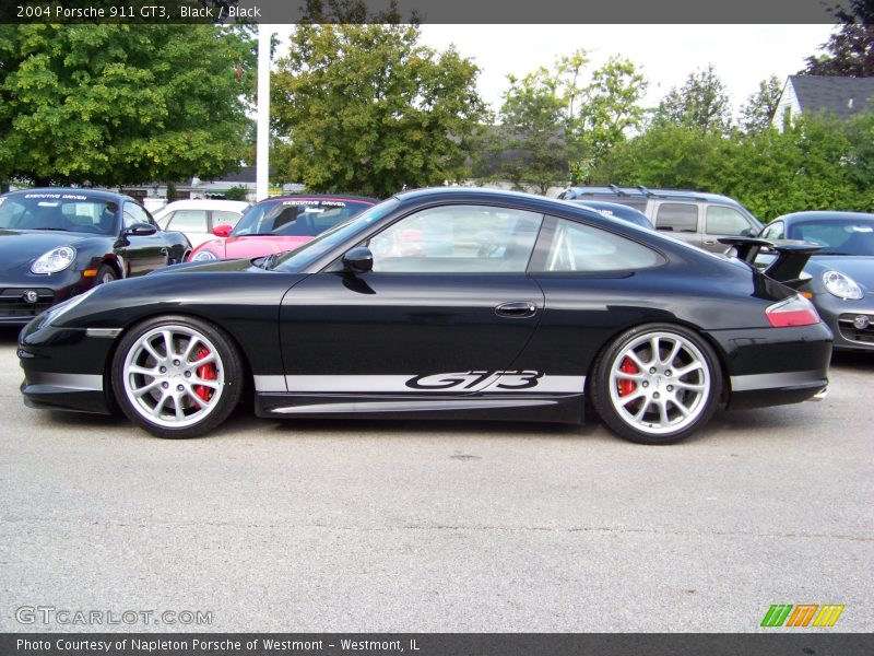 Black / Black 2004 Porsche 911 GT3