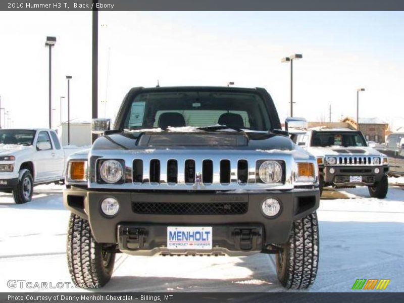 Black / Ebony 2010 Hummer H3 T