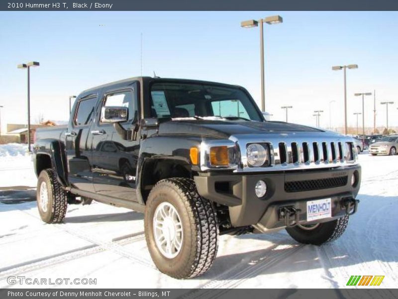 Black / Ebony 2010 Hummer H3 T